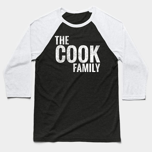 The Cook Family Cook Surname Cook Last name Baseball T-Shirt by TeeLogic